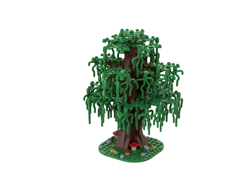 swamp tree building set | moc-149459 - 1