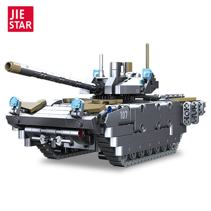 t-14 armata tank building set - 613 pcs | jiestar 58115 - 4