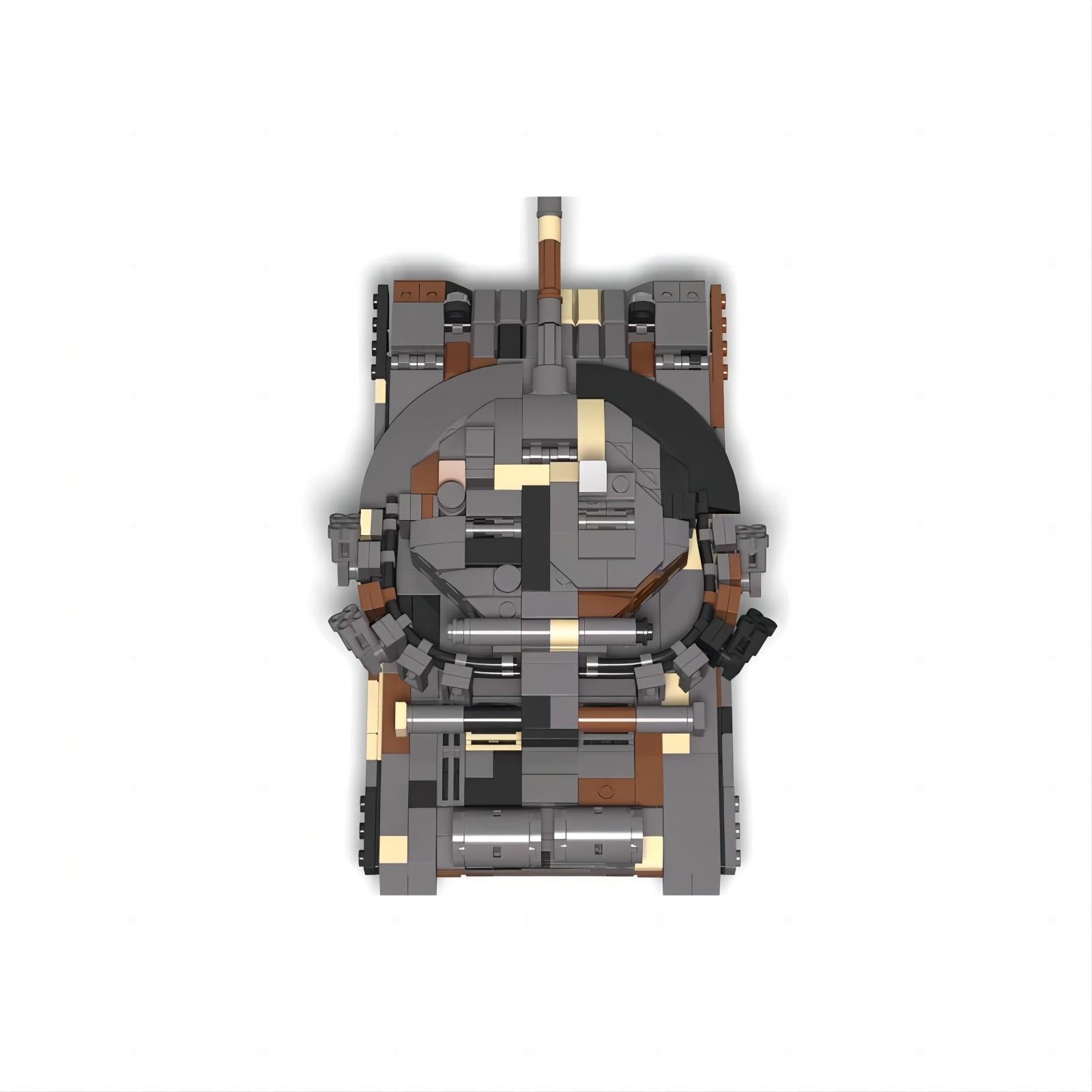 t-64bm bulat tank building set | moc-61409 - 2