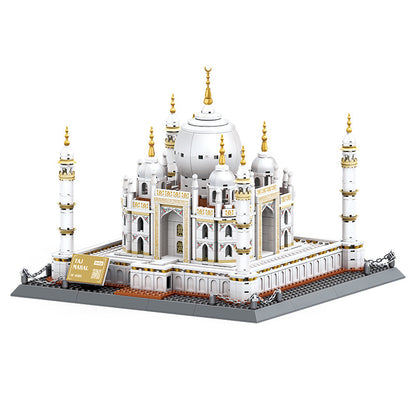 taj mahal, india - building blocks set - wange bricks - 3