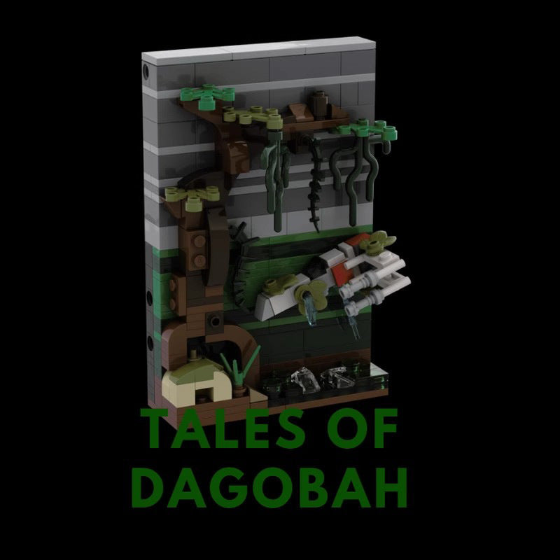 tales of dagobah building set | star wars | moc-151212 - 1