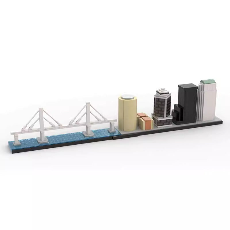 tampa florida skyline building set | moc-64824 - 2