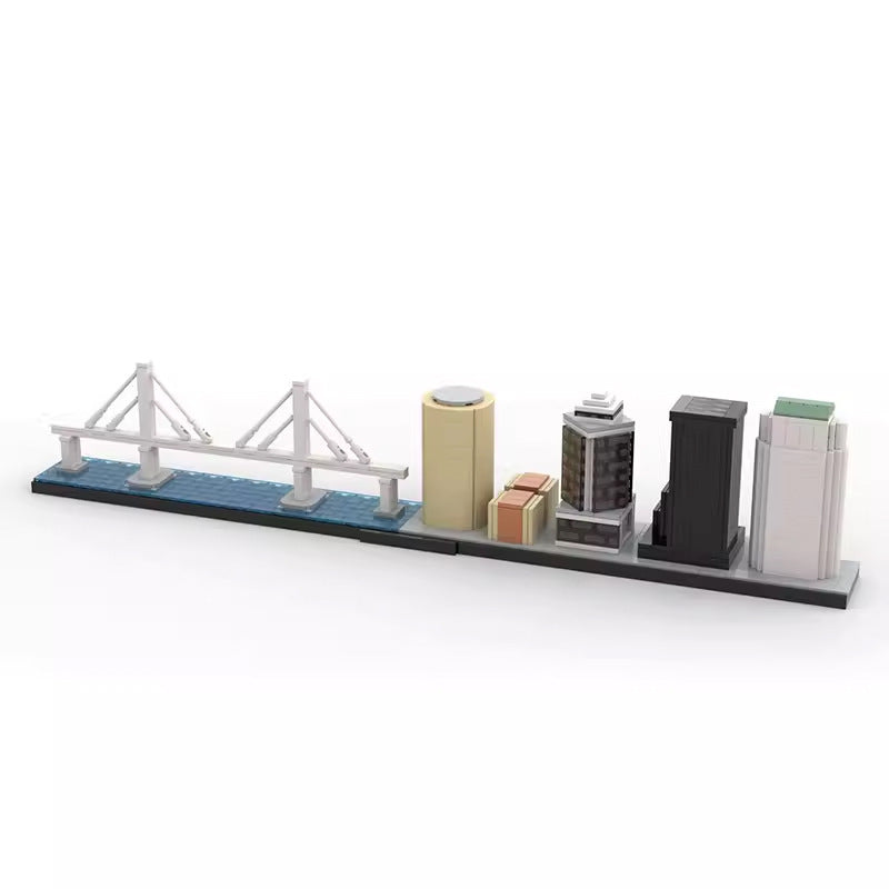 tampa florida skyline building set | moc-64824 - 3