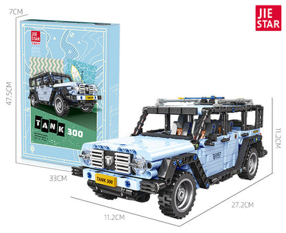 tank 300 off-road vehicle - 645 pcs | jiestar 58126 - 5