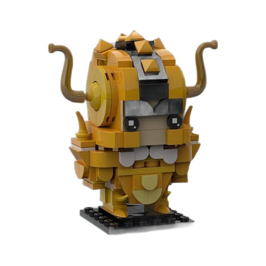 taurus no aldebaran brickheadz building set | saint seiya | moc-93985 - 2