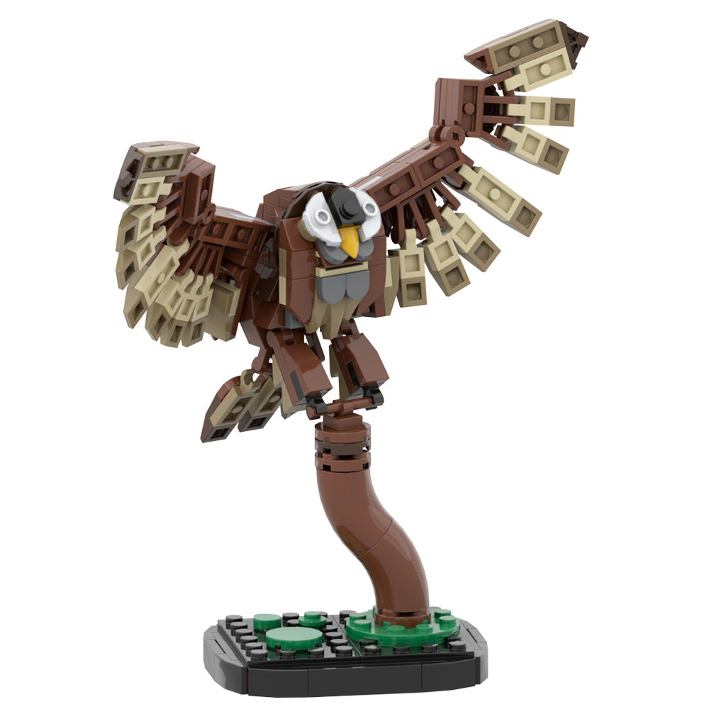 tawny owl building set | moc-175641 - 3