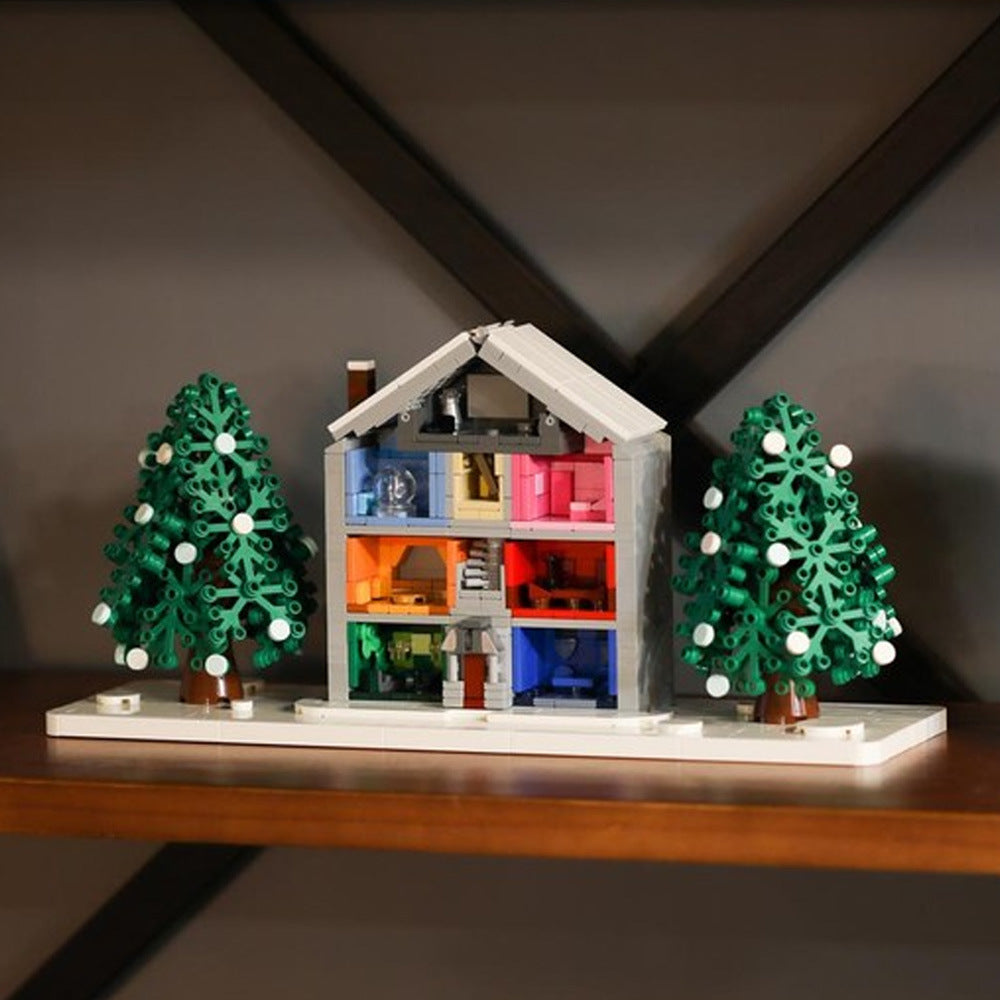 taylor's lover's house building set | lego compatible - 1