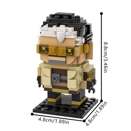 tejo brickheadz building set | valorant | moc-207023 - 4
