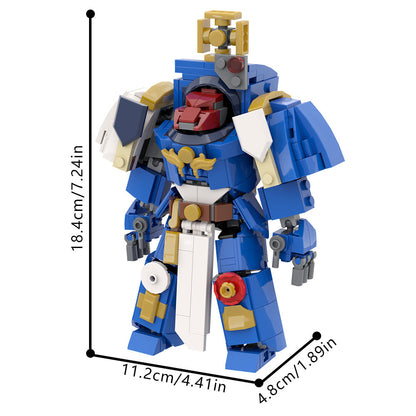 terminator captain building set | warhammer40k | moc-195931 - 5