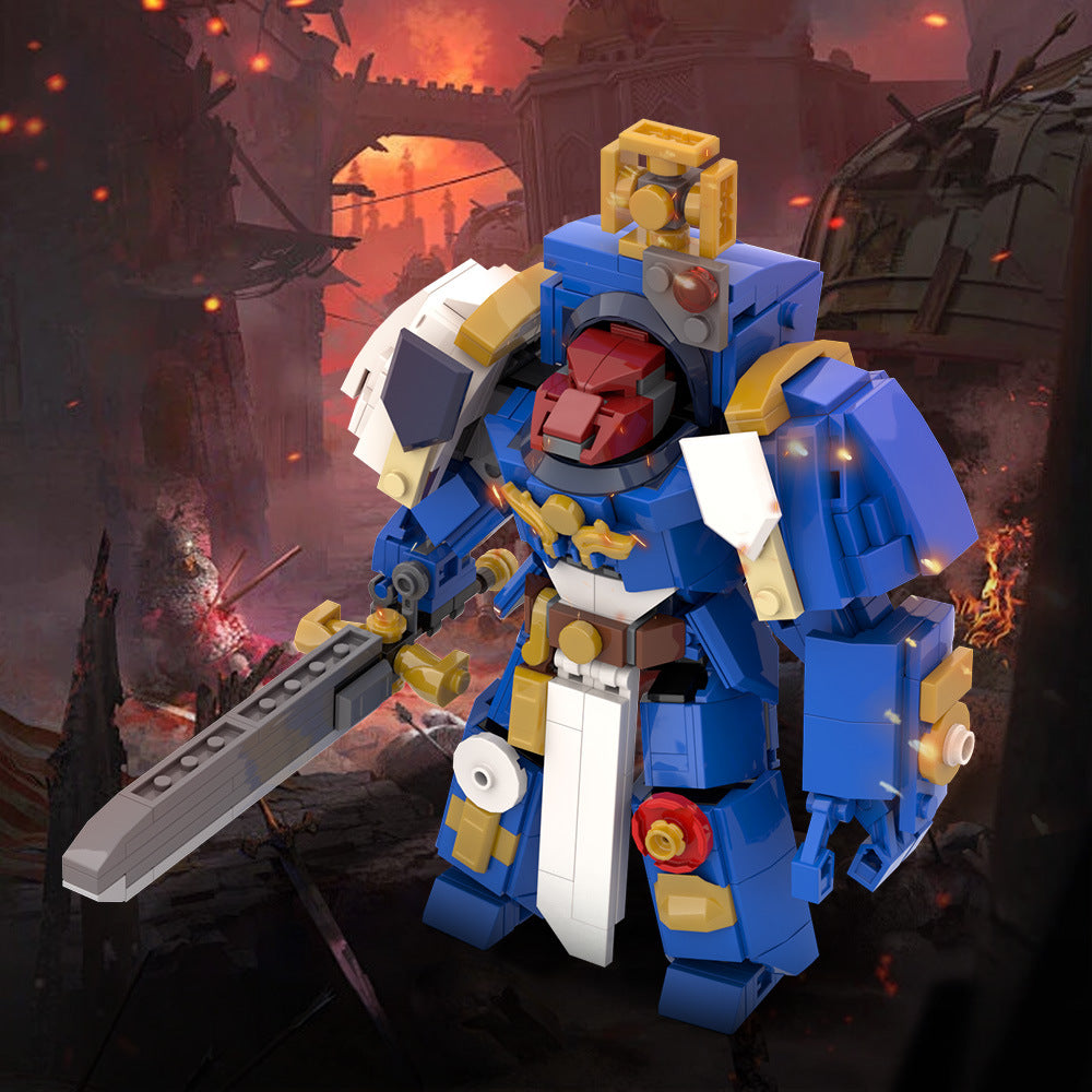 terminator captain building set | warhammer40k | moc-195931 - 8