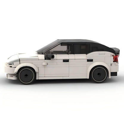 tesla model y white building set | moc-159260 - 4