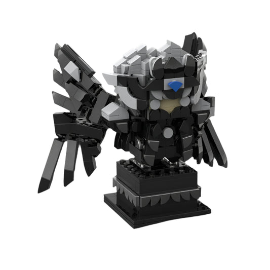 thanatos brickheadz building set | saint seiya | moc-100767 - 1
