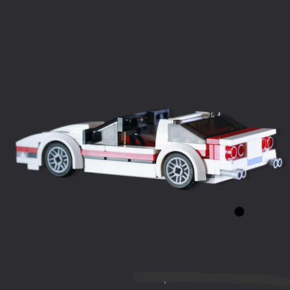 the a-team faceman's corvette c4 building set | moc-11247 - 1