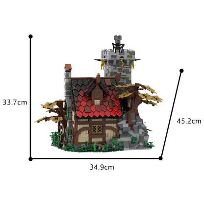 the alchemist's tower building set | moc-57875 - 4