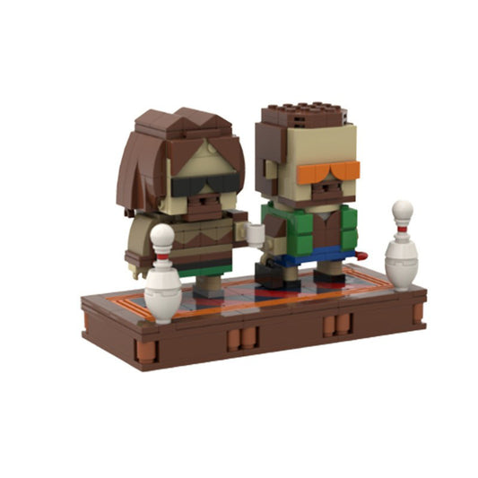 the big lebowski brickheadz building set | moc-150352 - 1
