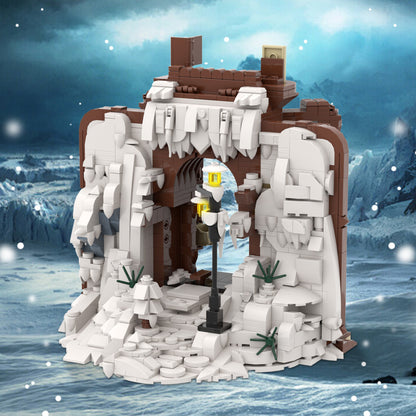 the chronicles of narnia wardrobe building set | lego compatible - 1