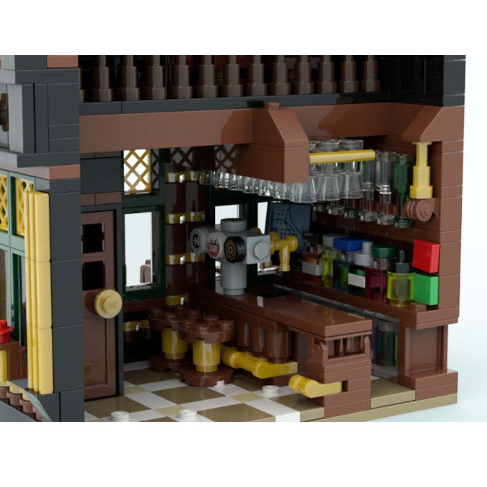 the crown pub building set | moc-150377 - 3