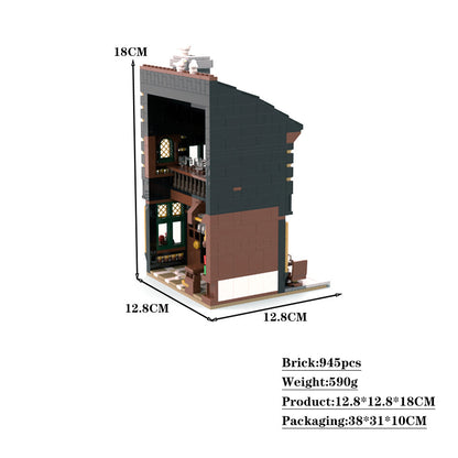 the crown pub building set | moc-150377 - 4