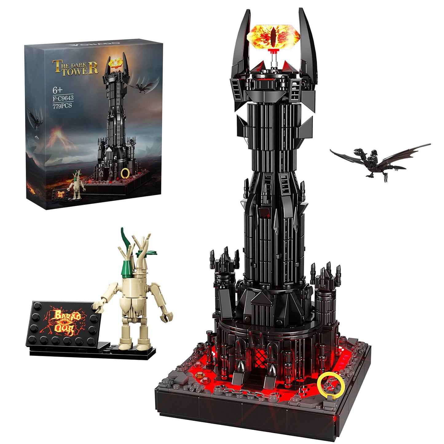 the dark tower building blocks set from the lord of the rings - 1