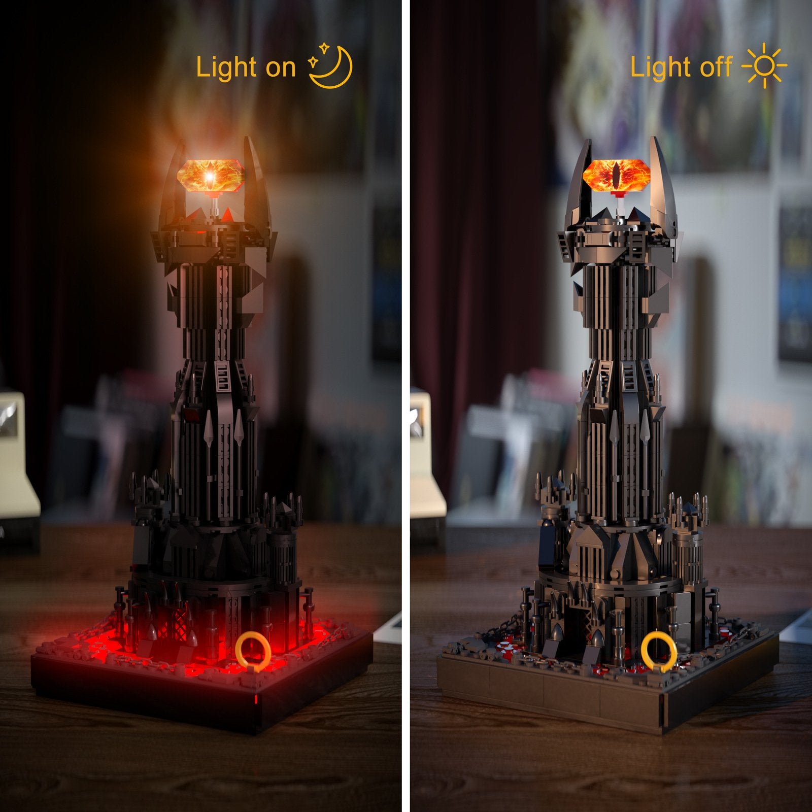 the dark tower building blocks set from the lord of the rings - 3