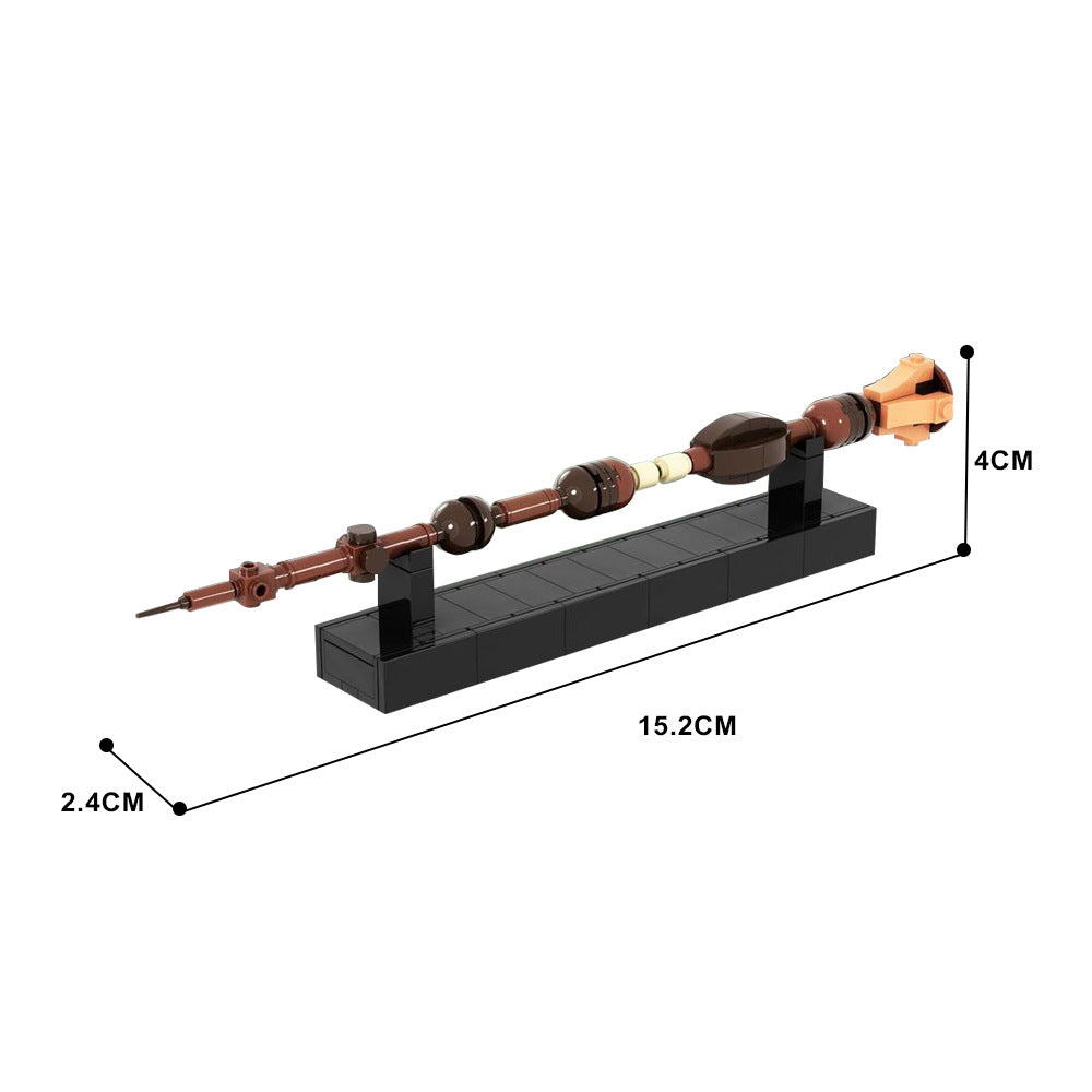 the elder wand building set | lotr | moc-137107 - 4