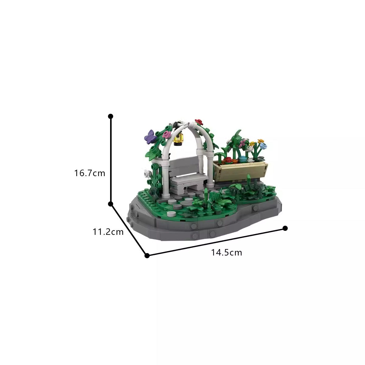 the garden building set | moc-183636 - 4