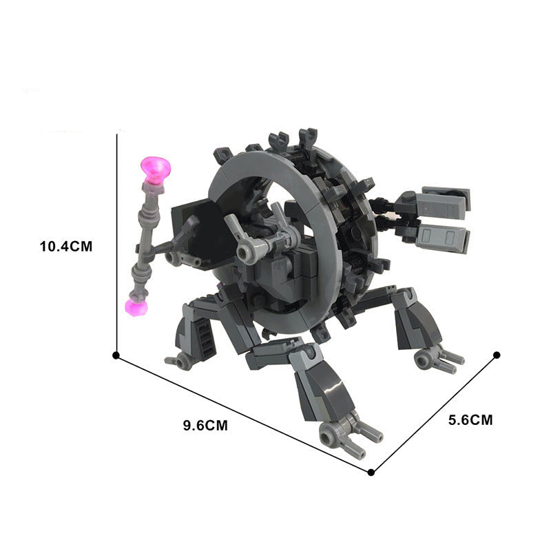 the general's wheel bike building set star wars | moc-125461 - 4