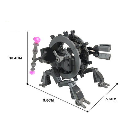 the general's wheel bike building set star wars | moc-125461 - 4