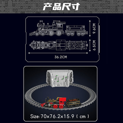 the general train & railway building set - 997 pcs | mouldking 12030 - 4