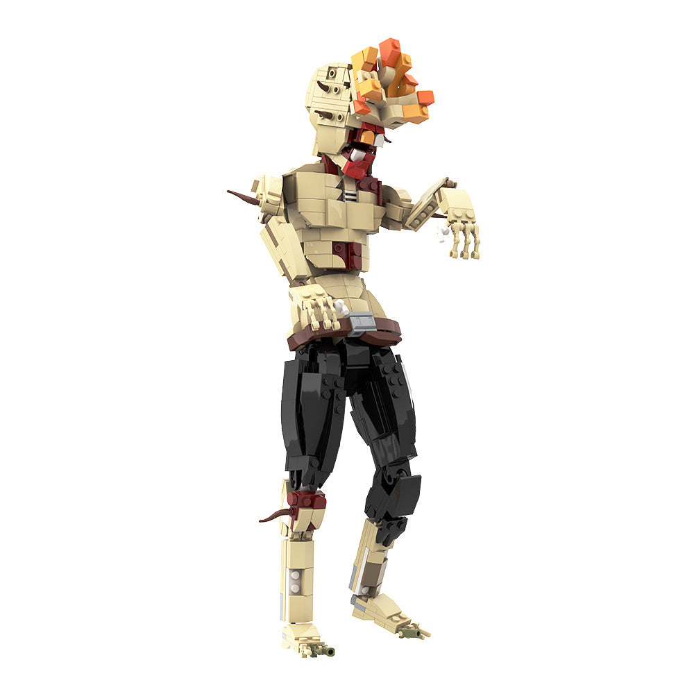 the last of us clicker building set | lego compatible - 2