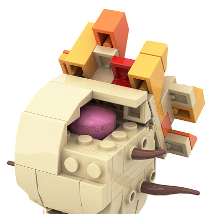 the last of us clicker building set | lego compatible - 6