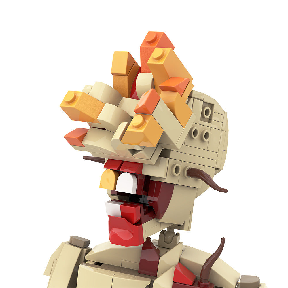 the last of us clicker building set | lego compatible - 7