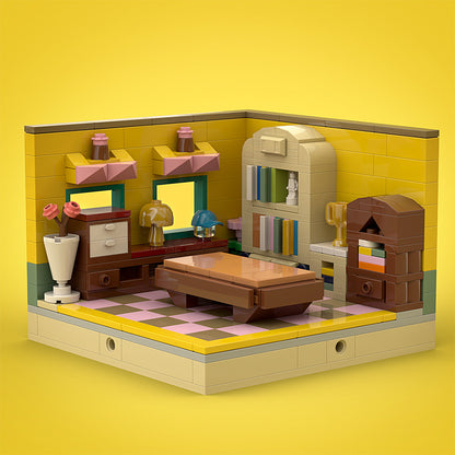 the library building set | moc-146084 - 1