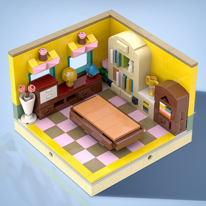 the library building set | moc-146084 - 2