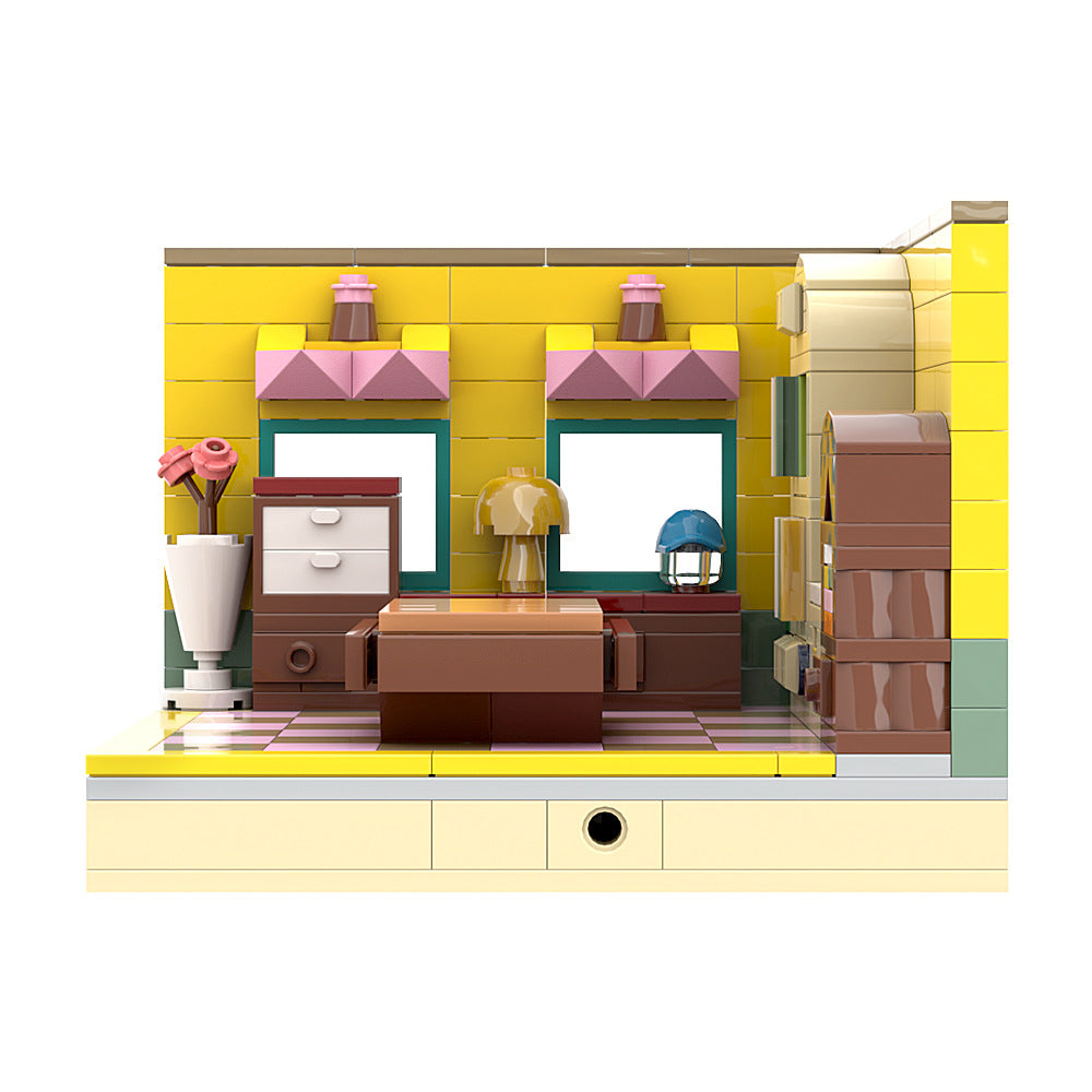 the library building set | moc-146084 - 3