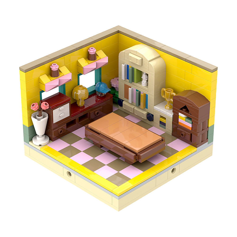 the library building set | moc-146084 - 5