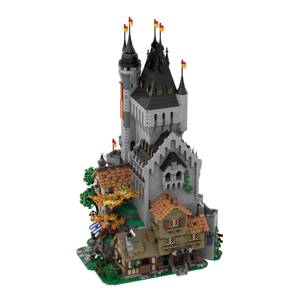 the lion knights' high tower building set | moc-189082 - 5