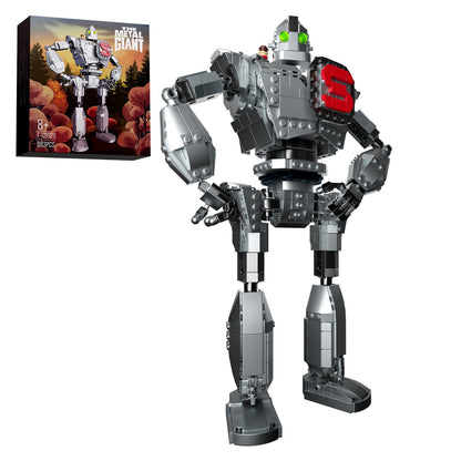 the metal giant building block - classic action robot figure - 1