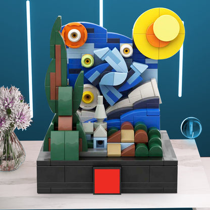 the mini starry night building set | moc-121920 - 1