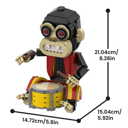 the monkey building set | lego compatible - 4