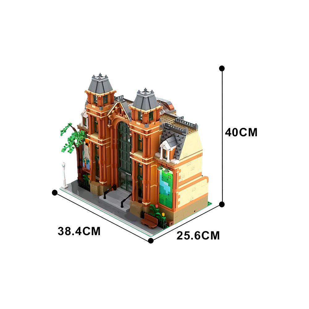 the natural history museum building set | moc-165027 - 4
