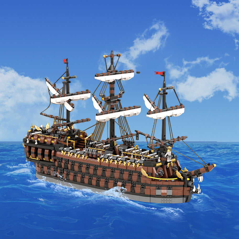 the phantom dancer pirate ship building set | moc-160411 - 1