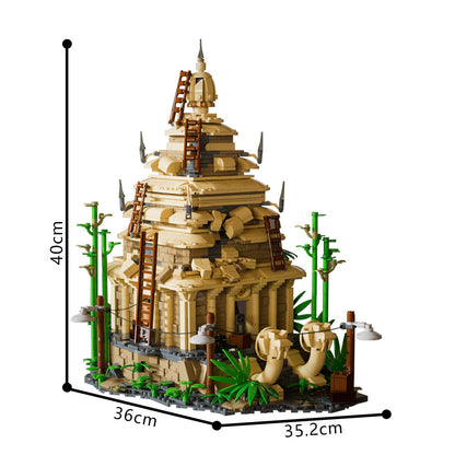 the temple of the forbidden eye building set | indiana jones | moc-209297 - 9