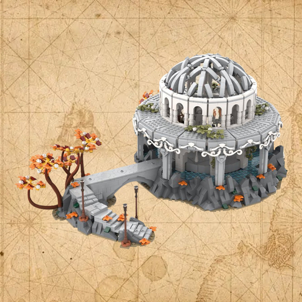 the white council building set | lotr | moc-168689 - 1