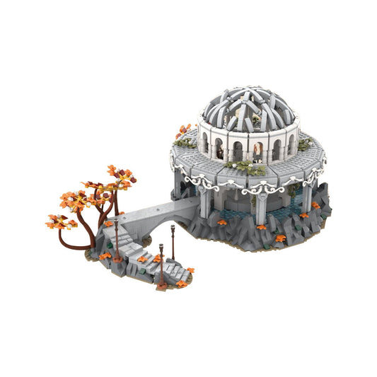 the white council building set | lotr | moc-168689 - 2