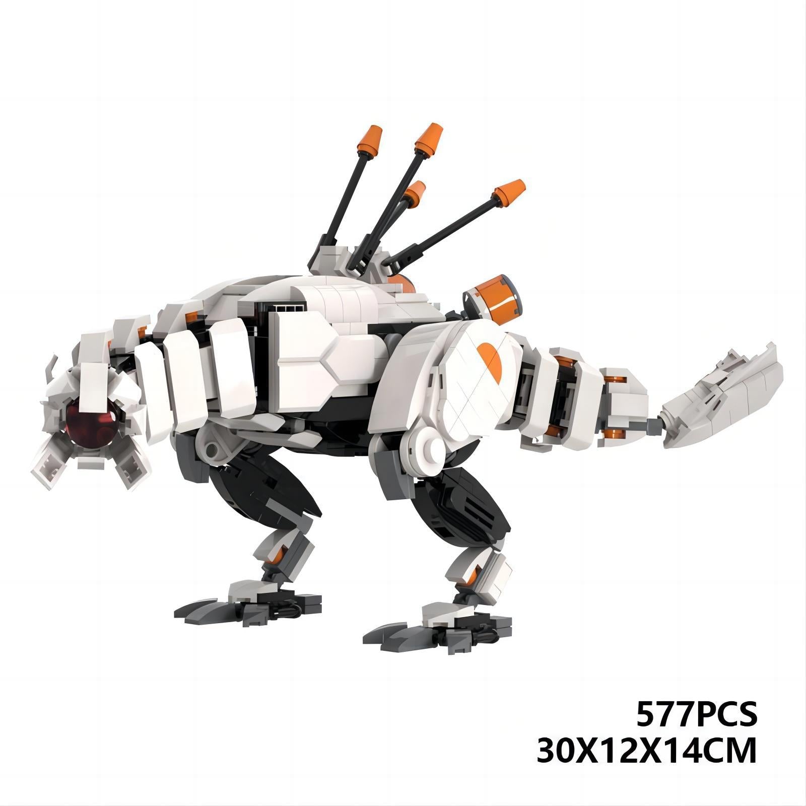 thunderjaw building set | horizon zero dawn | moc-62755 - 1