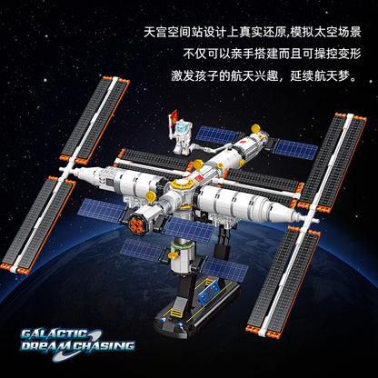 tiangong space station building set | jiestar 58006 - 1