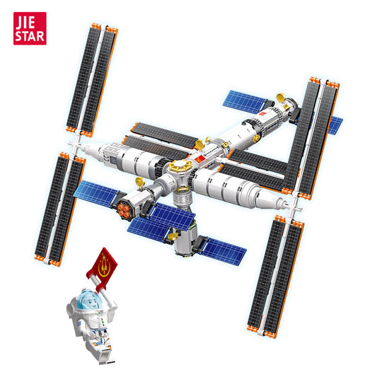 tiangong space station building set | jiestar 58006 - 4