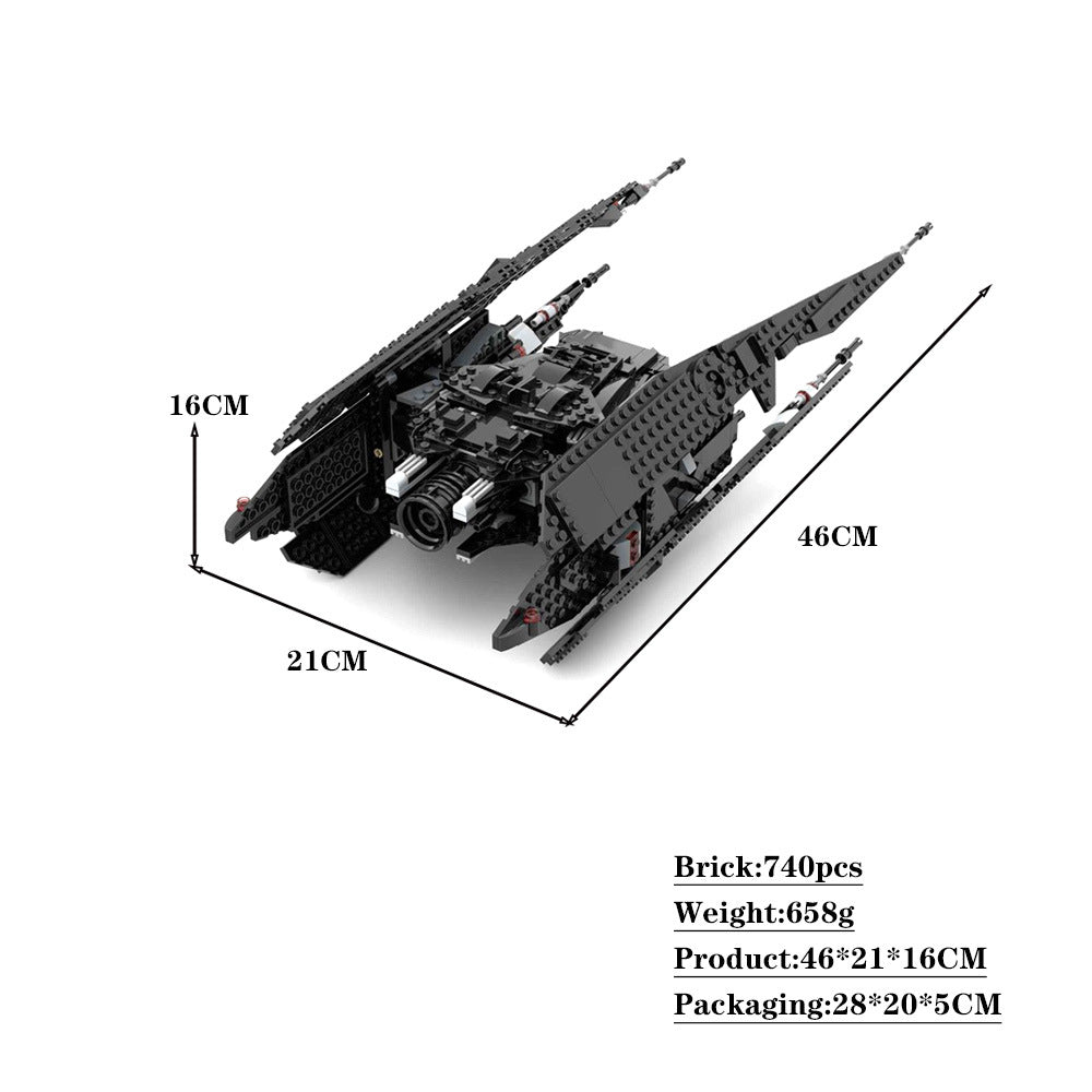 tie silencer - knights of ren edition | moc-34444 - 4