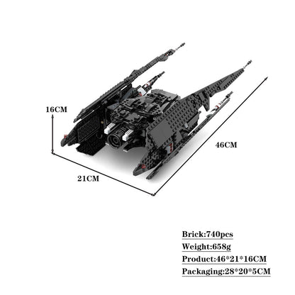 tie silencer - knights of ren edition | moc-34444 - 4